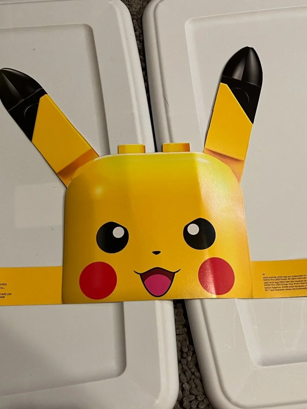 LEGO Pikachu Costume Hat Headband